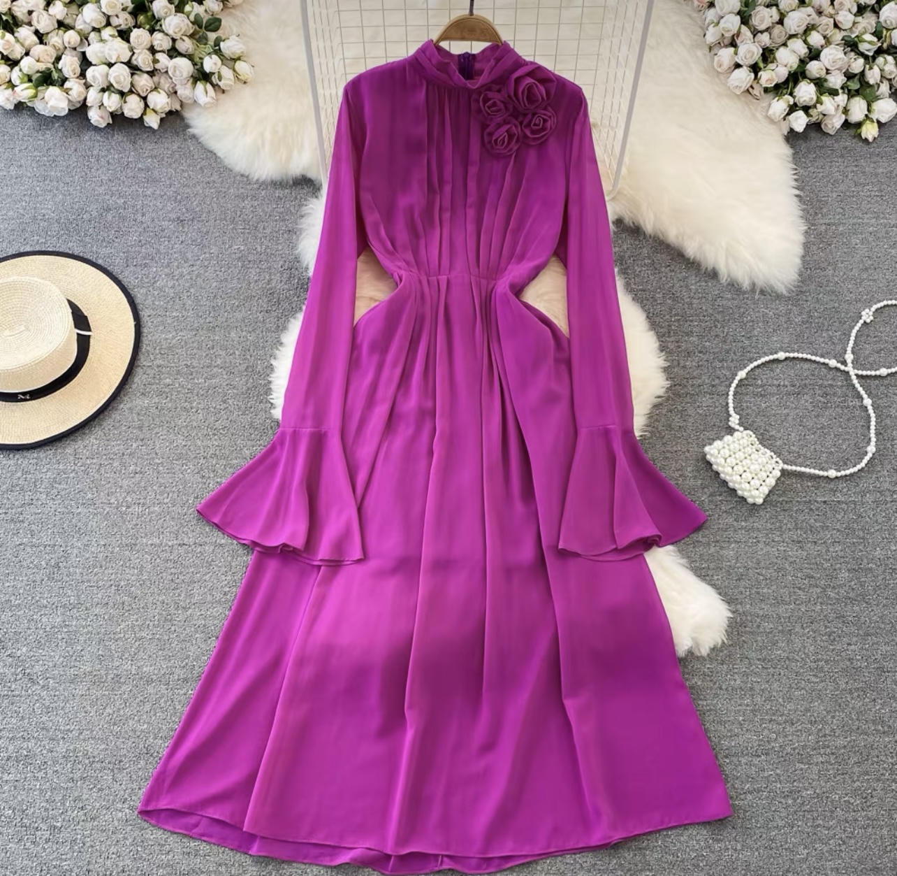 Never ending love rose dress FD78 images